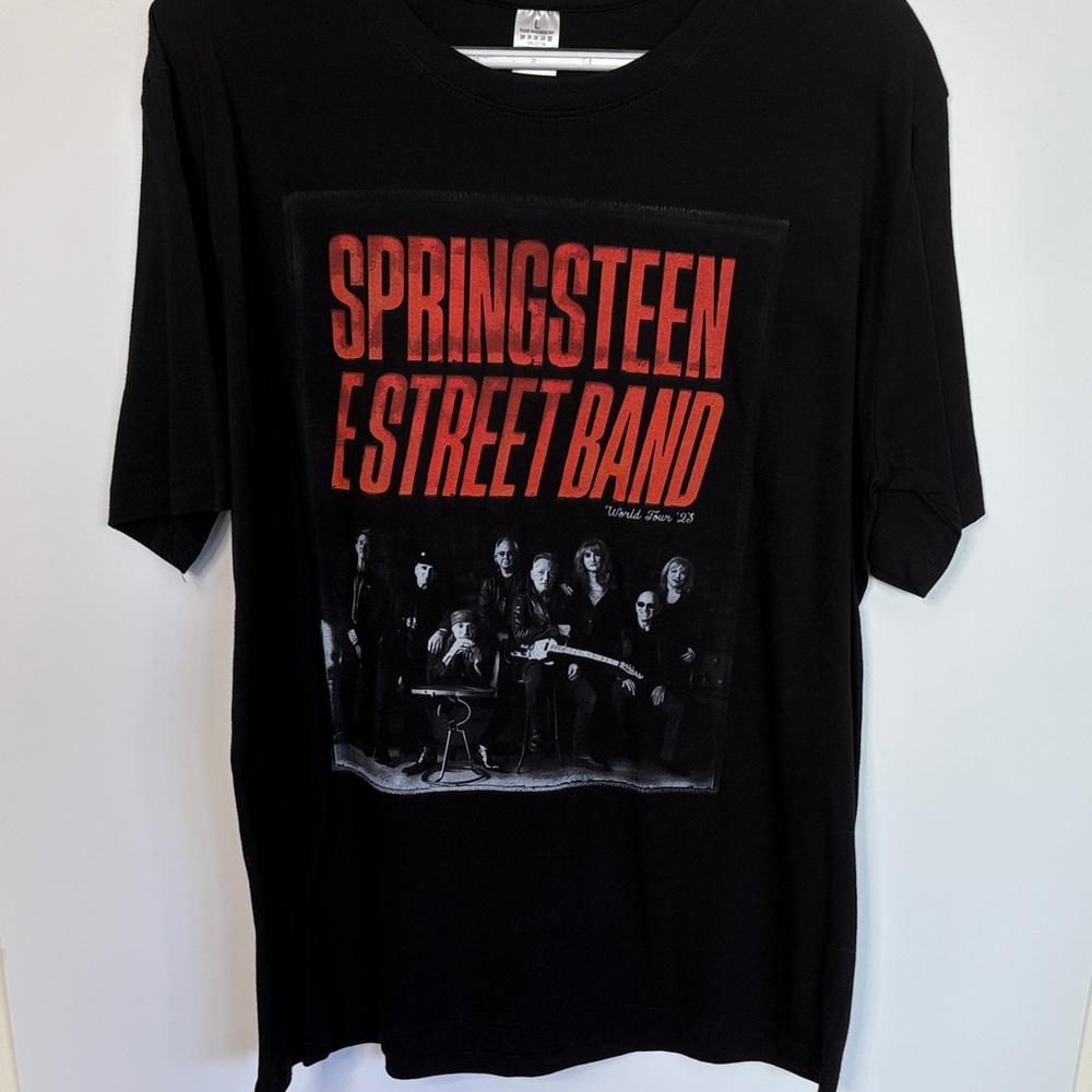 Bruce Springsteen Black Graphic T-Shirt